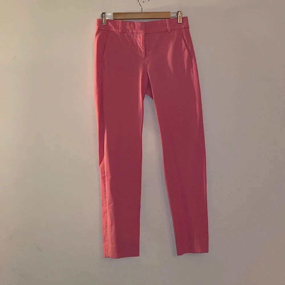 Pink J Crew Cameron Tall Pants - Picture 1 of 5